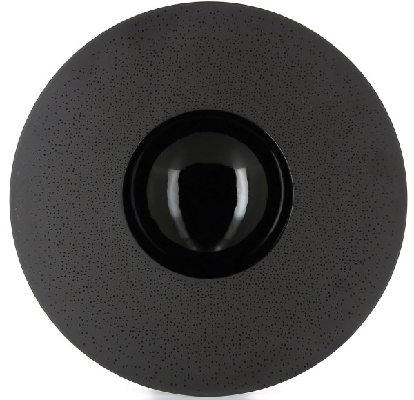 Sphere Teller 30cl, H:5cm, Ø30cm, schwarz-meteor