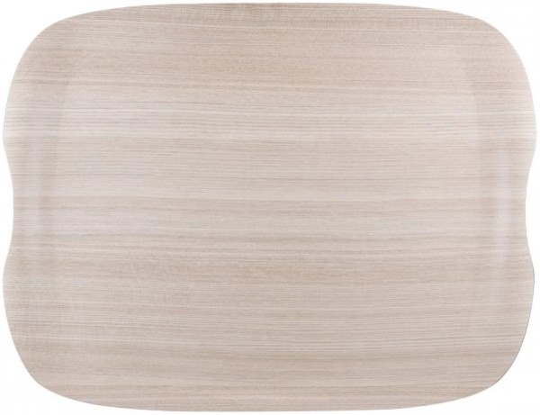 Tablett Earth Wave Light Wood 43x23cm