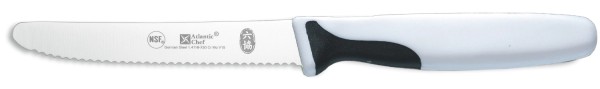 Atlantic Chef Universalmesser rundes Ende 11cm weiss