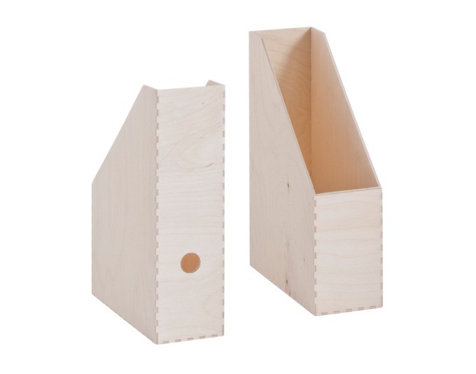 Magazinbox Birke 23x31cm