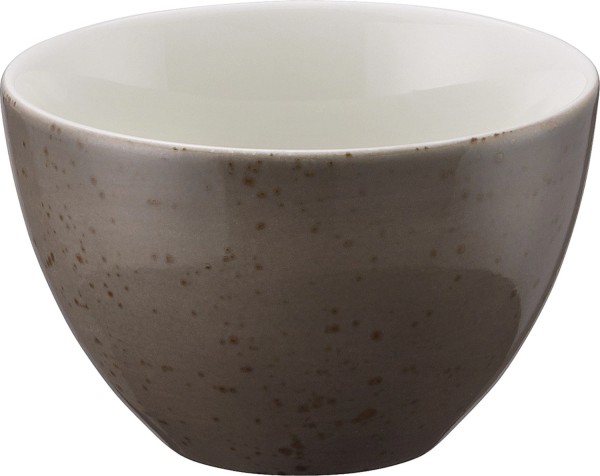 Pottery Unique Darkgrey Bowl rund 11cm 0.28lt