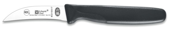 Atlantic Chef Pariermesser gebogen 7cm schwarz