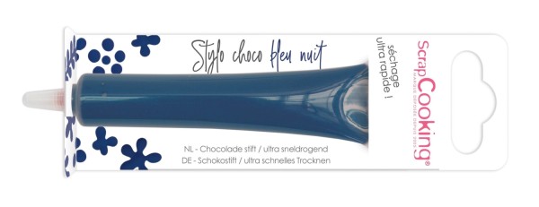 Stift mit Schokoladengeschmack nachtblau/blau 25g