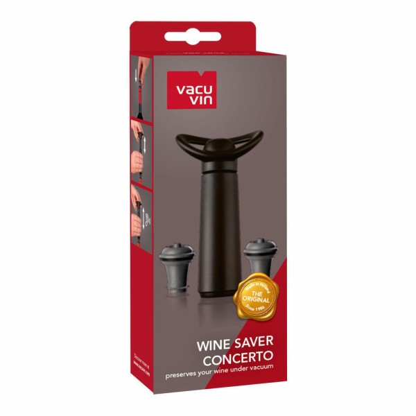 Vacuvin Vakuumpumpe Wine Saver Inklusive 2 Zapfen