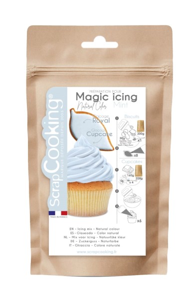 Zuckerguss Magic icing Mint 200g