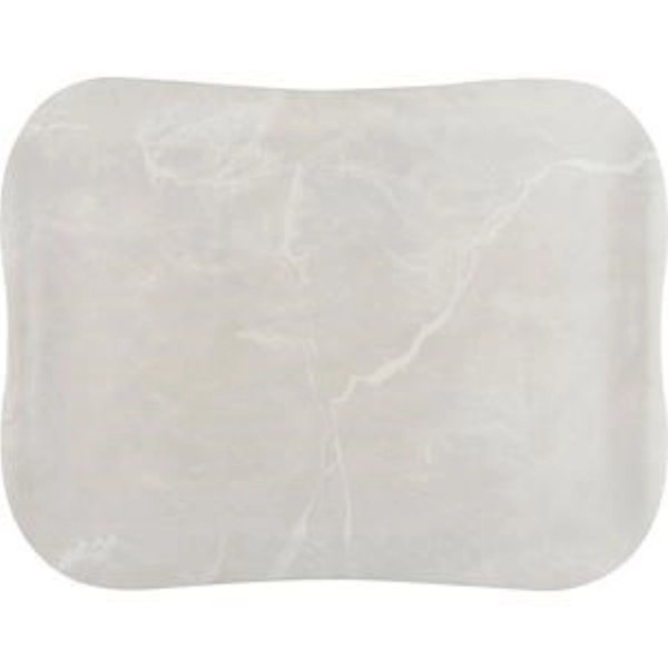 Tablett Dura weiss marble 42x32cm