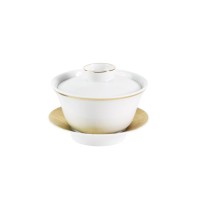 Infini Chinesische Teetasse mit UT gold, D10.5 H5.5cm