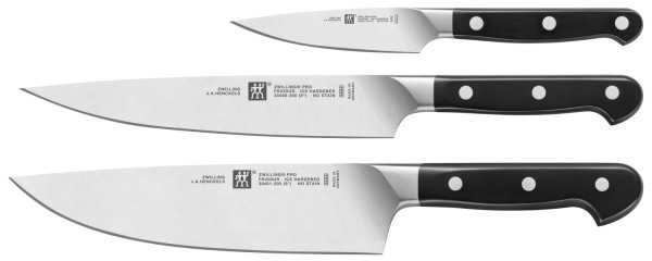 3tlg Pro Messerset (Spick-Fleisch-Kochmesser)