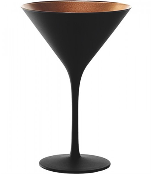 Elements Cocktailschale 240ml schwarz/bronze