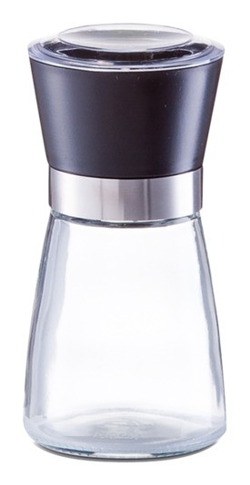 Pfeffermühle kl. Glas schwarz