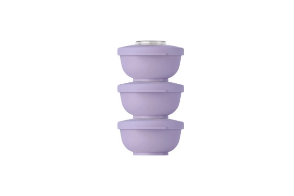 3er Set Tylla 200ml, 105x105x18cm lavender