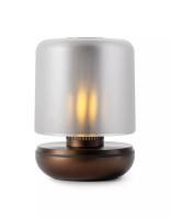 Firefly Tischlampe frosted 11.8x8.6cm bronze