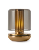 Firefly Tischlampe smoked 11.8x8.6cm gold