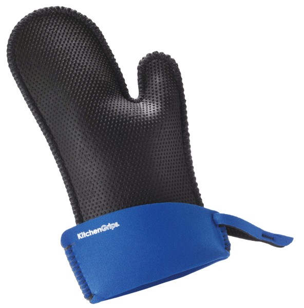 Küchenhandschuh schwarz klein blau 27cm