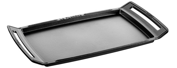 Teppanyaki- und Grill- Platte, schwarz, 48x25cm