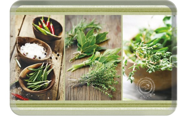 Kitchen Herbs Tablett 30x21.5cm