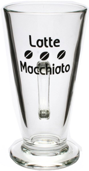 6er Set Latte Macchiato Glastasse Acapulco 28cl 15cm