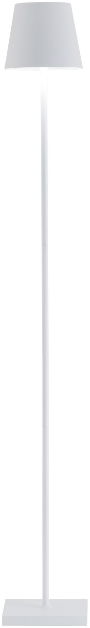 Poldina Pro Stehlampe 17x17x122cm weiss