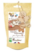 Lebkuchen Kekse Backmischung- 1 Mix u. Holzpräger Lebkuchenm