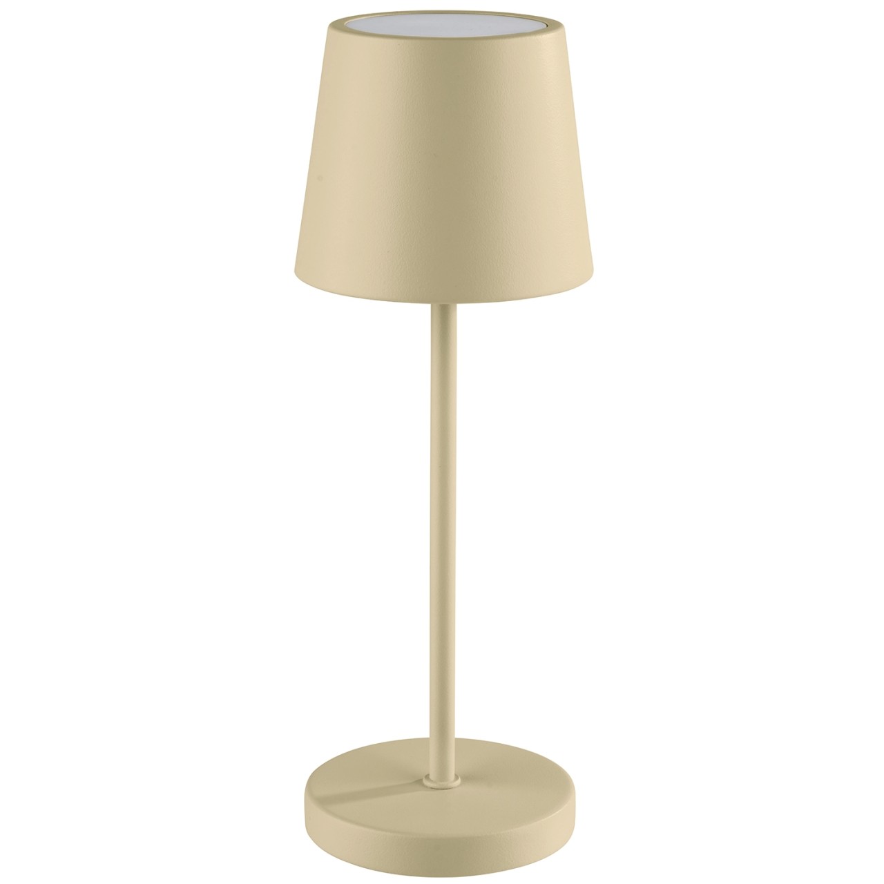 Merle Mini Tischleuchte D9cm H25cm sandfarbe