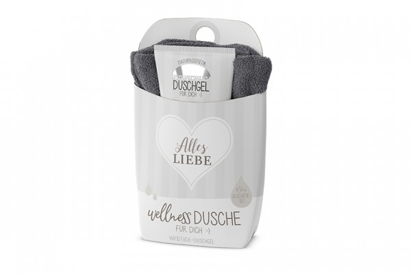 Geschenkset Wellness Dusche "Alles Liebe"