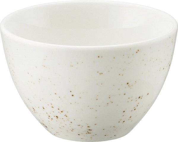 Pottery Unique white Bowl rund 10cm 0.22lt