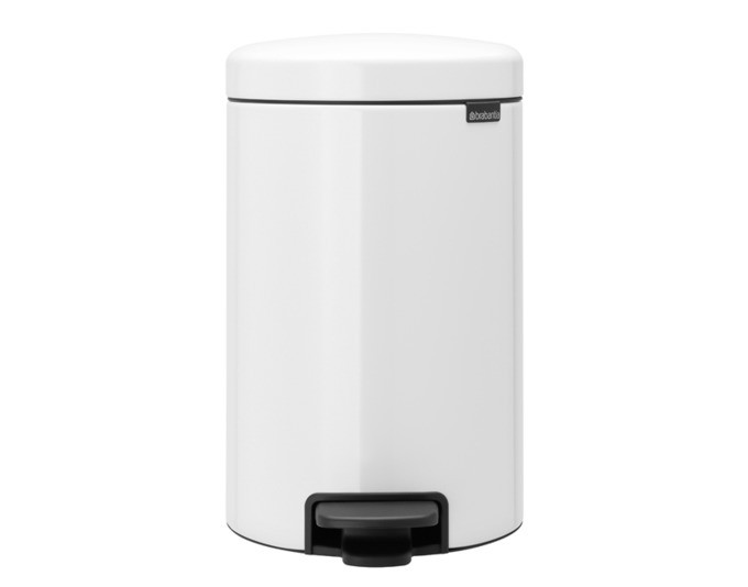 Treteimer white 12l