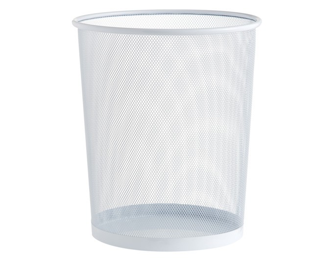 Papierkorb Mesh weiss ø29.5cm