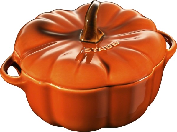 Cocotte 15cm, Kürbis, Zimt, Keramik 0.6l