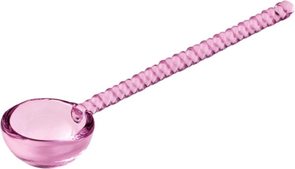 Playground Spoons Glaslöffel 14cm rosé Muster rosé