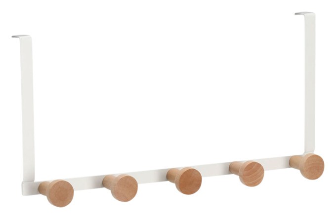 Türhakenleiste weiss 37.5cm