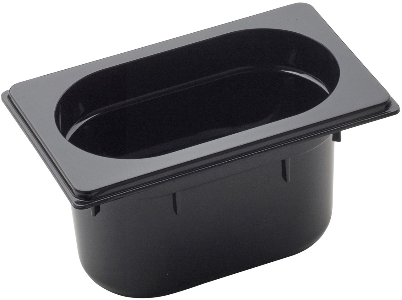 GN Behälter 1/9 Polycarbonat H10cm schwarz