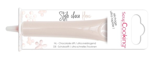 Stift mit Schokoladengeschmack weiss 25g