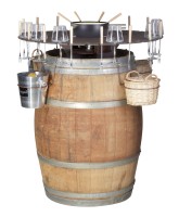 Wein- und Fonduebar 92 x 92 x 105 cm, Ø22cm