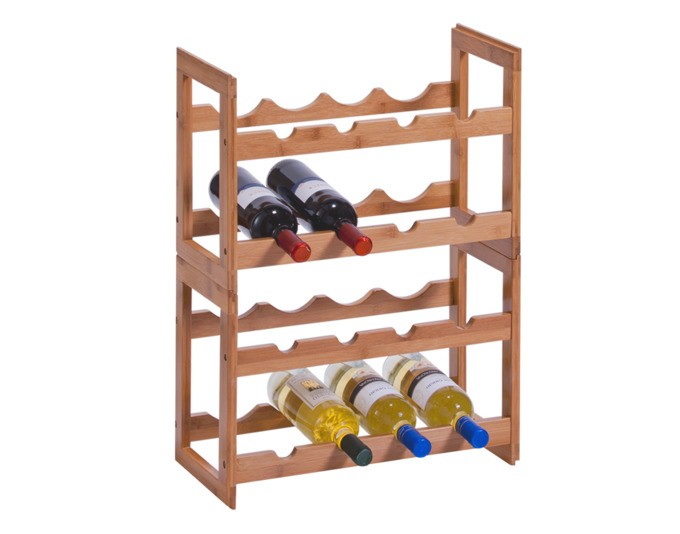 Weinregal Bamboo stapelb.47cm