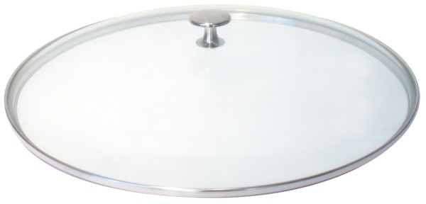 Glasdeckel zu Wok 37cm