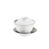 Infini Chinesische Teetasse mit UT platin, D10.5 H5.5cm