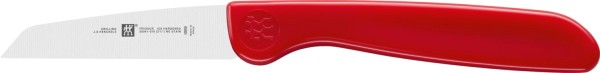 Twin Grip Gemüsemesser rot 70 mm