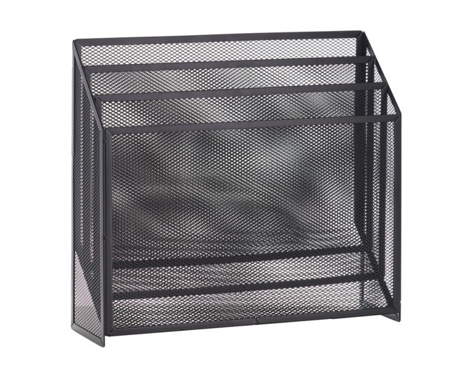 Zeitungsständer Mesh anth.32cm