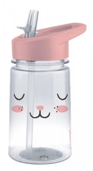 Zoo Flip & Sip Wasserflasche "Hase", 0.35 ll