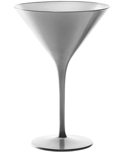 6er Set Elements Cocktailschale 240ml silber