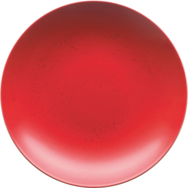 Pottery Unique Red Teller tief rund coupe 28cm
