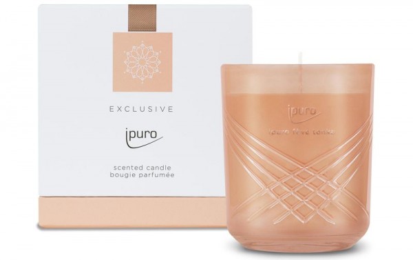 IPURO - Duftkerze Fève Tonka Exclusive apricose