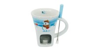 Schokoladenfondue Set Snow-Bear, 3-teilig