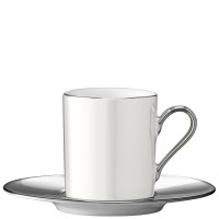 Palazzo Kaffeetasse und UT 100ml - perlmutt platin