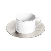 Infini Kaffeetasse mit UT platin, D16 H5.5cm, 14cl