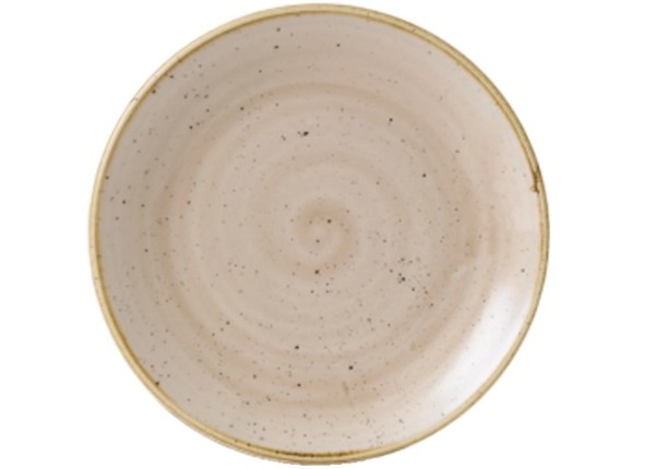 Stonecast Nutmeg Cream Coupe Teller flach 32.4cm