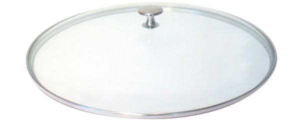 Glasdeckel zu Wok 30cm